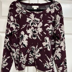 Cynthia Rowley Womens Long Sleeve Scoopneck Sweater Size Medium NWOT